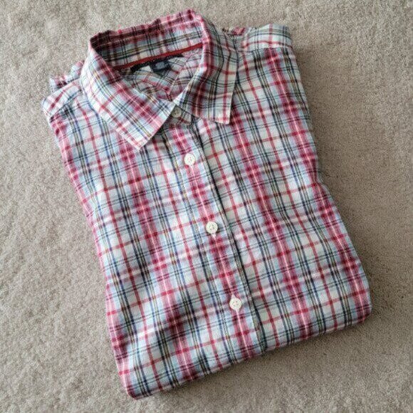 Tommy Hilfiger Plaid Button Down Shirt Women's Size XS - Picture 11 of 11